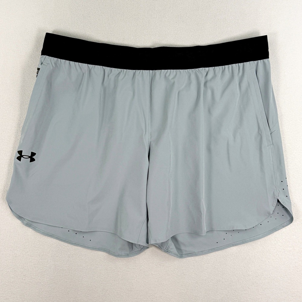 Under Armour Ua Vanish Elite Shorts Size 2XL Mens Slate Blue NEW